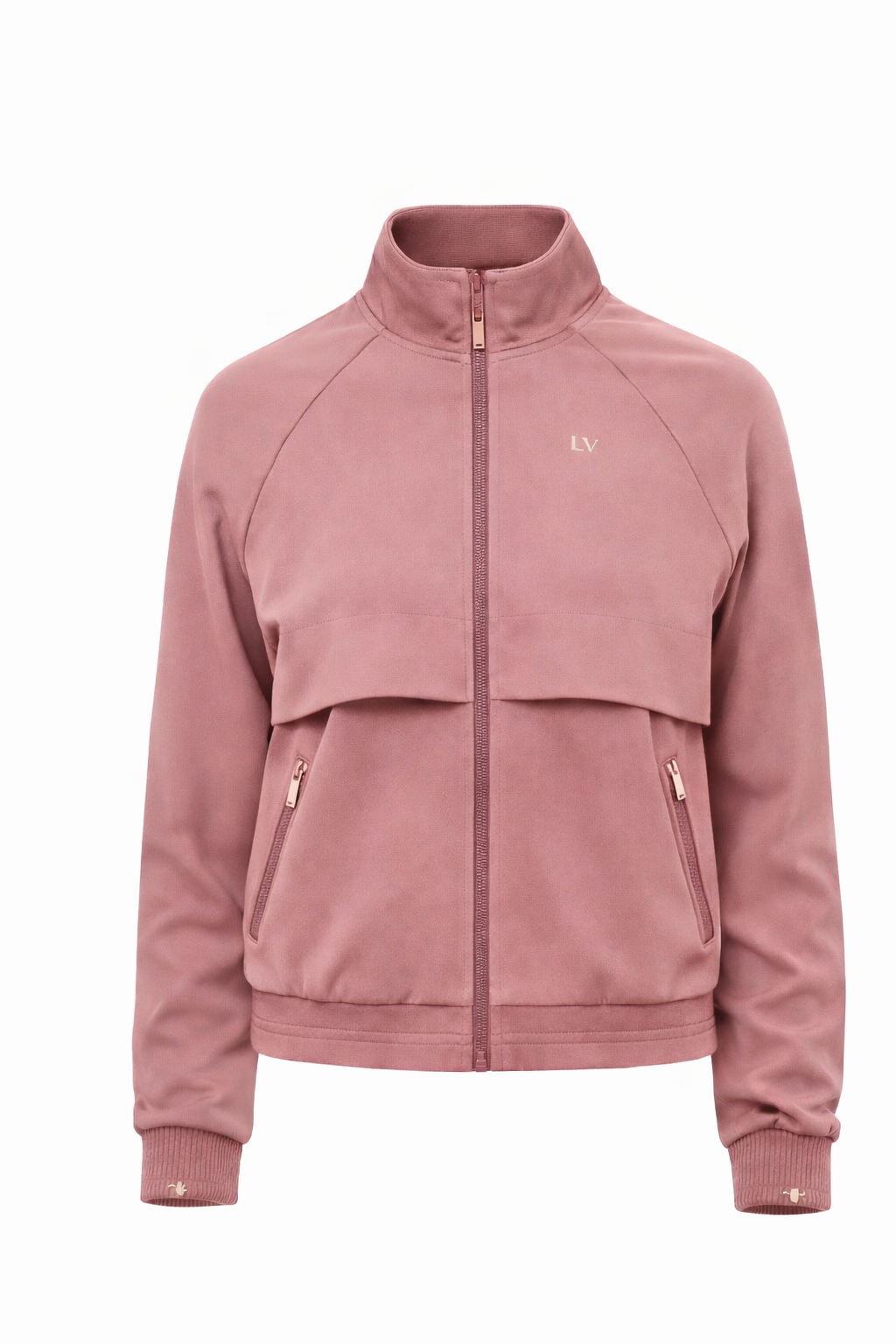 LuxeLayer Zip Scrub Jacket