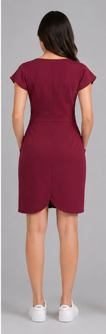 LeisureVybz™ Elegance Zip Dress