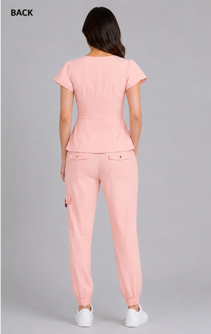 LeisureVybz™ Blossom Luxe Jogger Set