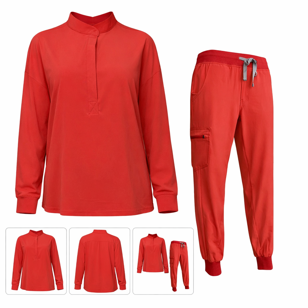 LuxeEdge Structured Scrub Set