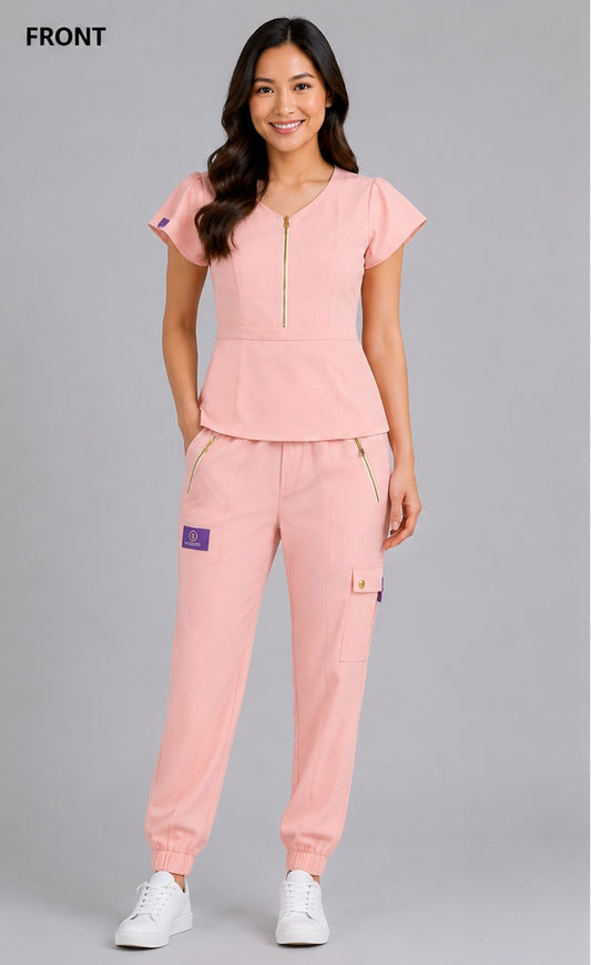LeisureVybz™ Blossom Luxe Jogger Set