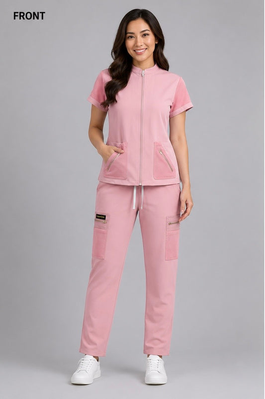 LeisureVybz™ Summer Breeze Scrub Set