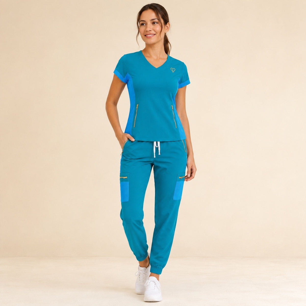 Ensemble de jogging en maille Coastal LeisureVybz™