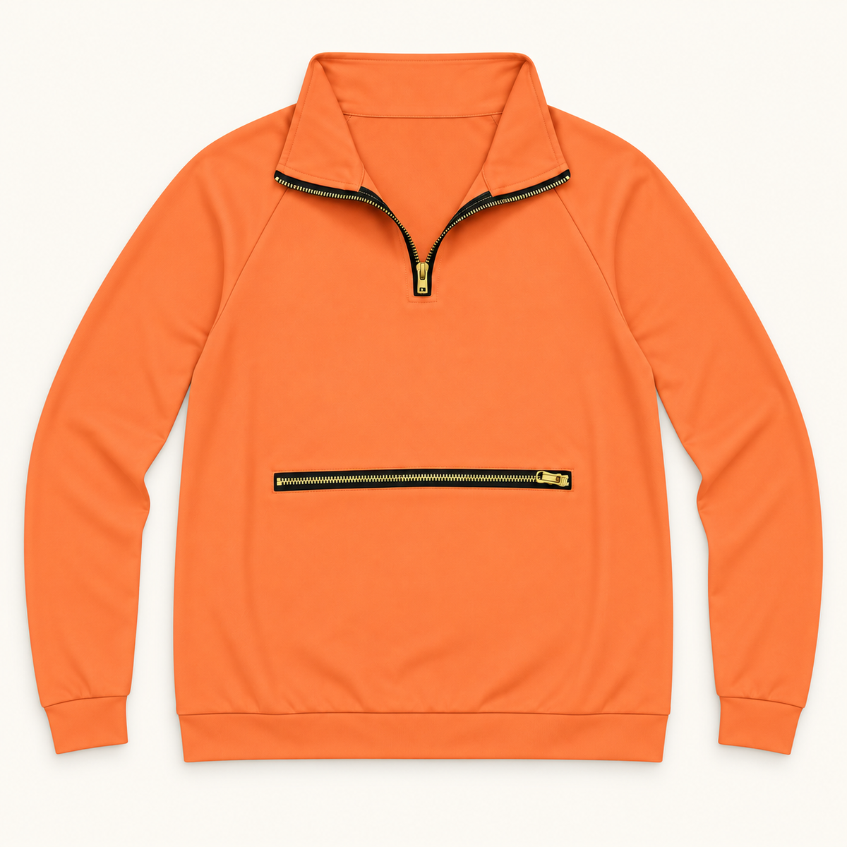 LeisureVybz™ FlexZip Long Sleeve Scrub Top