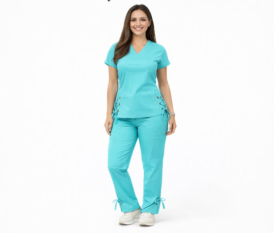 LeisureVybz LaceFit Scrubs