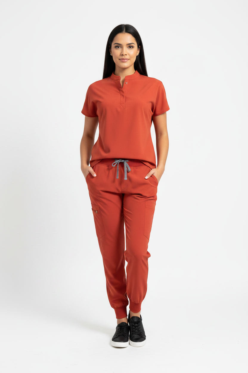 Terracotta Scrub Set - Full Model